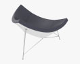 George Nelson Coconut Lounge chair 3D модель