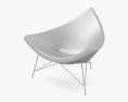 George Nelson Coconut Lounge chair 3D модель