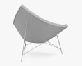George Nelson Coconut Lounge chair Modelo 3D