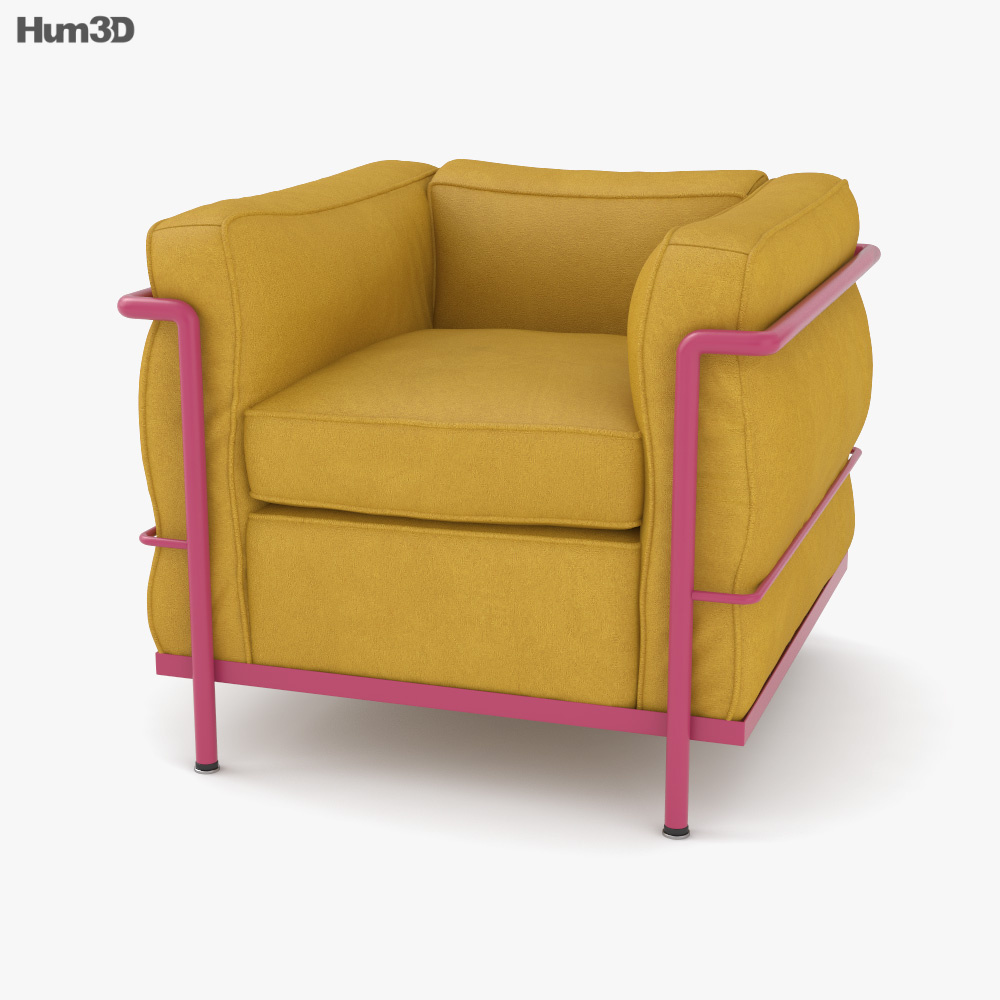 Le Petit Confort Soft Armchair 3D model