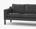 Borge Mogensen 2213 Sofa 3D-Modell