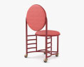 Frank Lloyd Wright Johnson Wax Office Chair 3D модель