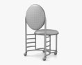 Frank Lloyd Wright Johnson Wax Office Chair Modèle 3d