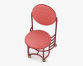 Frank Lloyd Wright Johnson Wax Office Chair Modelo 3d
