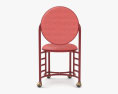 Frank Lloyd Wright Johnson Wax Office Chair Modèle 3d