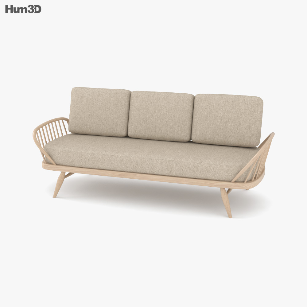 Lucian Ercolani Studio Couch Sofa 3D model