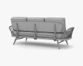 Lucian Ercolani Studio Couch Sofa 3D 모델 