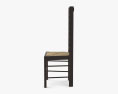 Charles Rennie Mackintosh Willow Tea Rooms 椅子 3D模型