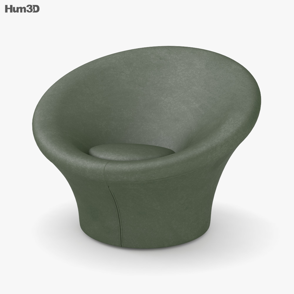 Pierre Paulin Mushroom Chair 3D model
