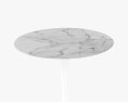 Eero Saarinen Tulip Side Marble Tavolo Rotondo Modello 3D