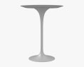 Eero Saarinen Tulip Side Marble Круглий стіл 3D модель