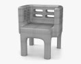 Campana Brothers Sobreiro 肘掛け椅子 3Dモデル