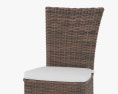 Branford Patio Dining chair 3d model