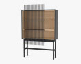 The Kumiko Tall Cabinet 3D 모델 