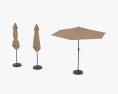 Зонтик патио 3D модель