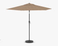 테라스 우산 3D 모델 