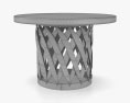 Equipale Round Кофейный столик 3D модель