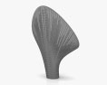 Zaha Hadid Bow chair 3Dモデル