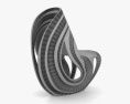 Zaha Hadid Kuki Sedia Modello 3D