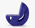 Zaha Hadid Kuki Стілець 3D модель