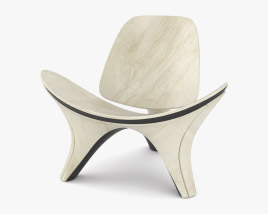 Zaha Hadid Lapella Chair 3D model
