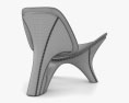Zaha Hadid Lapella Sedia Modello 3D