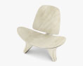Zaha Hadid Lapella 의자 3D 모델 