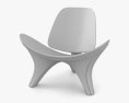 Zaha Hadid Lapella Stuhl 3D-Modell