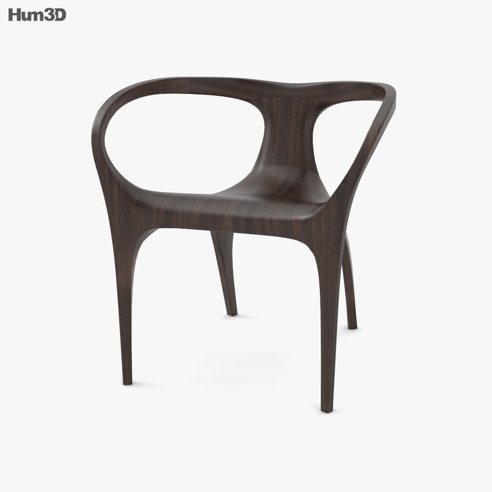 Zaha Hadid UltraStellar Chair 3D model