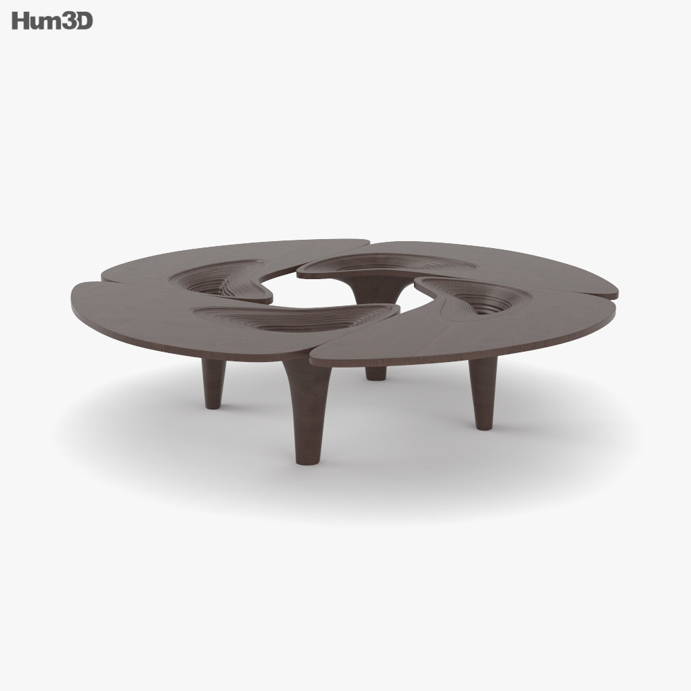 Zaha Hadid UltraStellar Tavolino da caffè Modello 3D