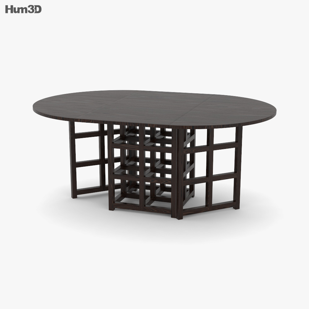 Charles Rennie Mackintosh DS1 テーブル 3Dモデル