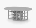 Charles Rennie Mackintosh DS1 Tisch 3D-Modell