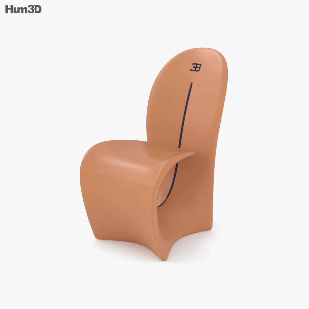Carlo Bugatti New Cobra Chair 3D model