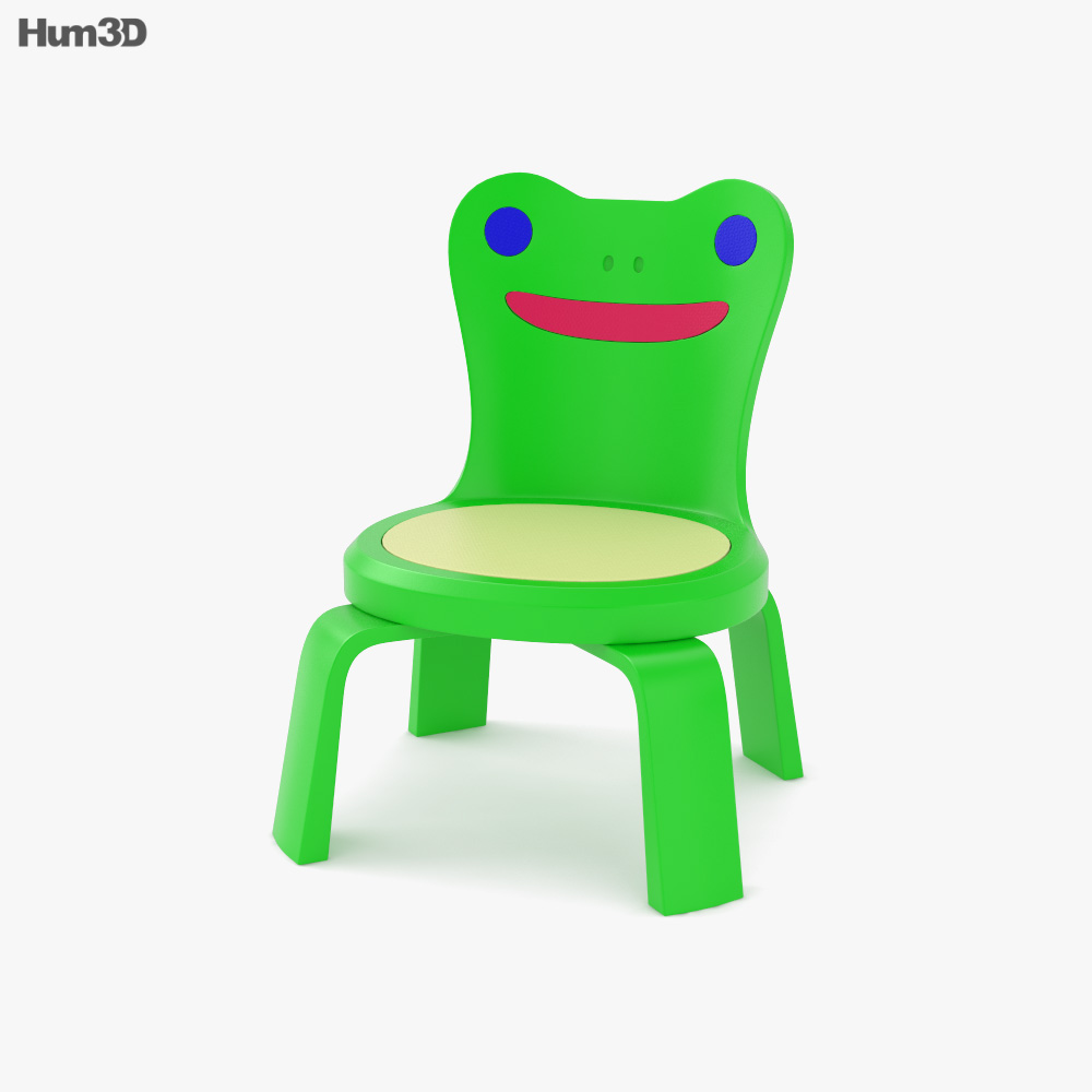 Froggy 의자 3D 모델 