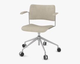 David Rowland 40 4 Swivel chair 3D model