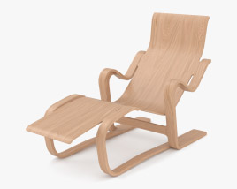 Isokon Long Cadeira Modelo 3d