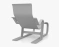 Isokon Long Cadeira Modelo 3d