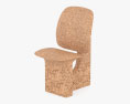 Burnt Cork Cadeira Made in Situ by Noe Duchaufour-Lawrance Modelo 3d