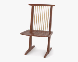 George Nakashima Woodworkers Conoid Silla Modelo 3D