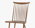 George Nakashima Woodworkers New Lounge chair Modello 3D