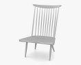 George Nakashima Woodworkers New Lounge chair Modelo 3D