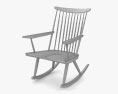 George Nakashima Woodworkers Lounge Rocker chair Modelo 3d