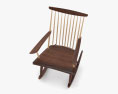 George Nakashima Woodworkers Lounge Rocker chair 3d model