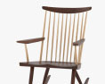George Nakashima Woodworkers Lounge Rocker chair Modèle 3d