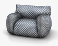 Gervasoni Nuvola 肘掛け椅子 3Dモデル