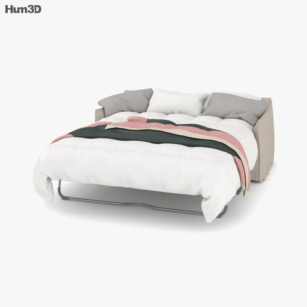 Gervasoni Ghost Sofa-Bed 3D model