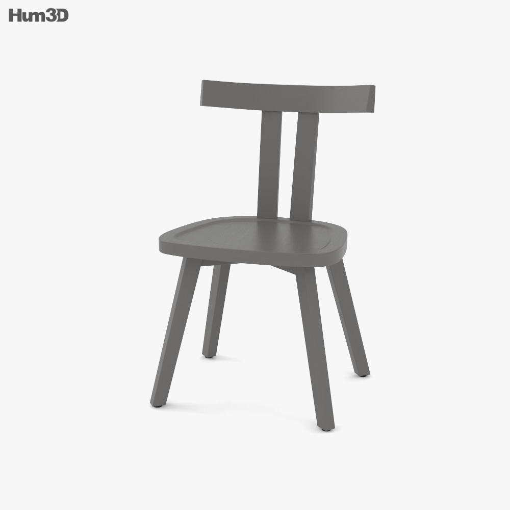 Gervasoni Gray 23 椅子 3D模型
