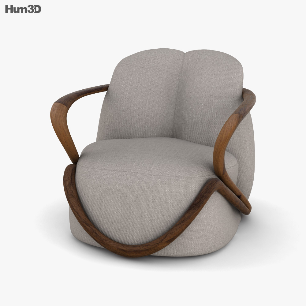 Giorgetti Hug Sessel 3D-Modell