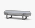 Giorgetti Shirley Bench 3D 모델 