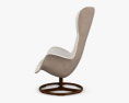 Giorgetti Tilt Swivel Кресло с подголовником 3D модель